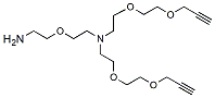 N-(Amino-PEG1)-N-bis(PEG2-propargyl) HCl salt,Cas:2100306-47-4