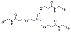 Tri(propargyl-NHCO-ethyloxyethyl)amine