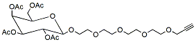 Propargyl-PEG5-tetra-Ac-beta-D-galactose,Cas:1397682-61-9