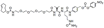 TCO-PEG4-Val-Cit-PAB-PNP 