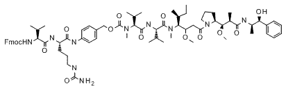 Fmoc-Val-Cit-PAB-MMAE,Cas:1350456-56-2