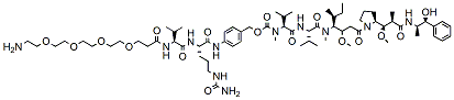 Amino-PEG4-Val-Cit-PAB-MMAE,Cas:1492056-71-9 