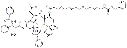 7-O-(Cbz-N-amido-PEG4)- paclitaxel   