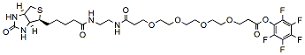 Biotin-EDA-PEG4-PFP 