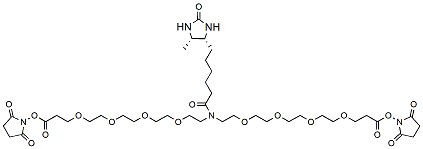 N-Desthiobiotin-N-bis(PEG4-NHS ester),Cas:2353409-61-5  