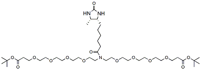 N-Desthiobiotin-N-bis(PEG4-t-butyl ester),Cas:2353409-60-4 