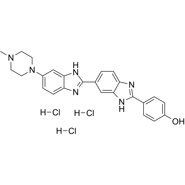 Hoechst 33258 trihydrochloride,cas:23491-45-4  