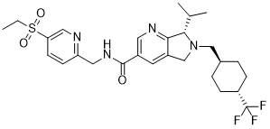 AGN-242428(Vimirogant,VTP-43742)  CAS:1802706-04-2