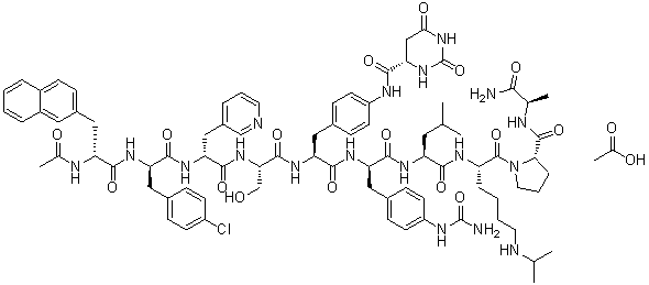 Degarelix acetate    CAS:934246-14-7