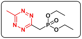 OH-CH2CH2-Tetrazine-CH2-PO(OEt)2 