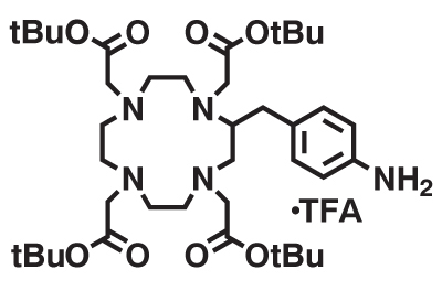 p-NH₂-Bn-DOTA-tetra(t-Bu ester),cas:446061-19-4   