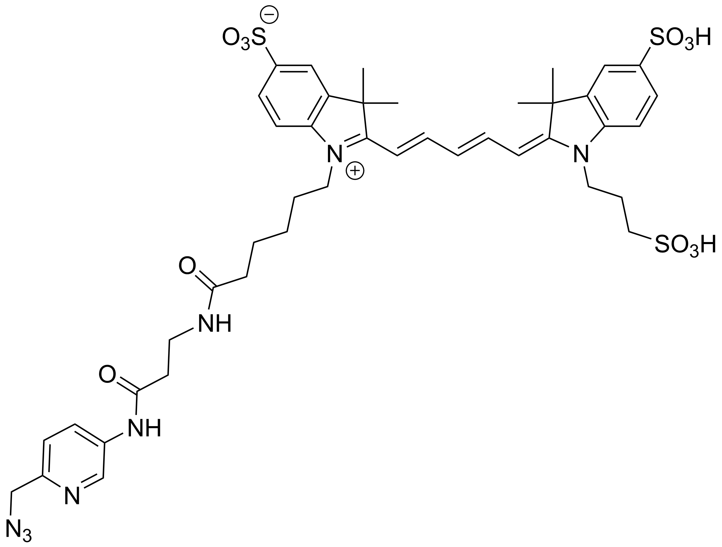 Sulfo Cy5 Picolyl Azide