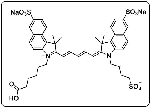 triSulfo-Cy5.5 carboxylic acid