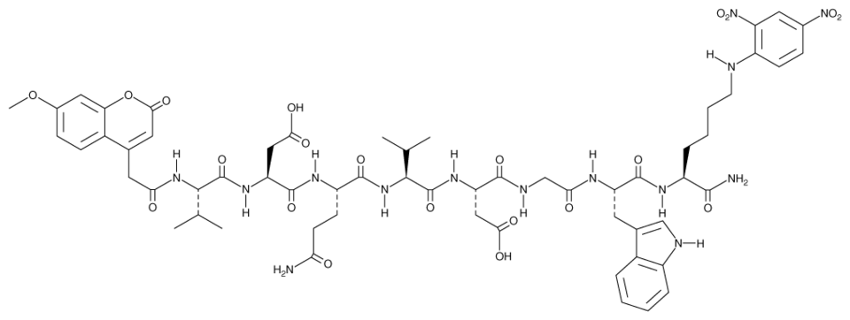 Mca-VDQVDGW-Lys(Dnp)-NH2