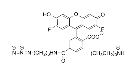 Difluorocarboxyfluorescein Azide, 6-isomer