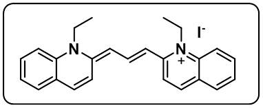 1,1-Diethyl-2,2-carbocyanine iodide,cas:605-91-4