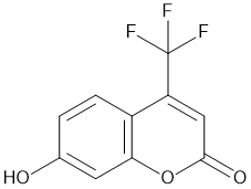 7-Hydroxy-4-(trifluoromethyl)coumarin,cas:575-03-1