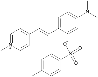 Trans-4-[4-(Dimethylamino)styryl]-1-methylpyridinium p-toluenesulfonate,cas:80969-52-4