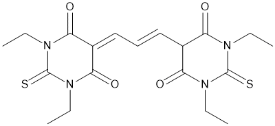 Bis-(1,3-diethylthiobarbituric acid)trimethineoxonol,cas:47623-98-3