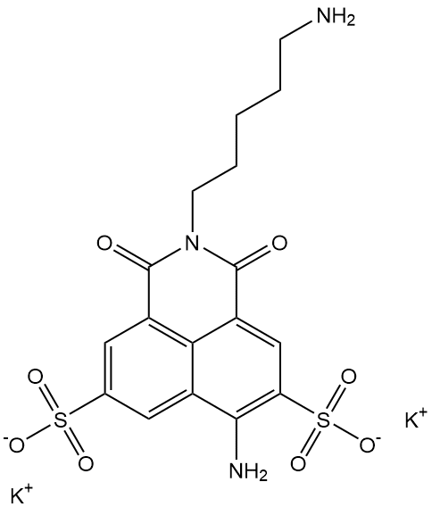 Lucifer yellow cadaverine,cas:149733-79-9