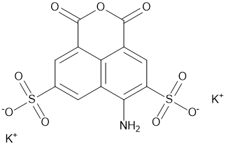 4-Amino-3,6-disulfo-1,8-naphthalic anhydride dipotassium salt,cas:79539-35-8