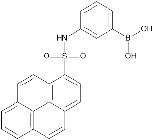 1-((3-Phenylboronic acid)sulphadimo)pyrene