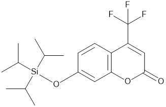 4-(trifluoromethyl)-7-(triisopropylsilyloxy)-2H-chromen-2-one,cas:1299464-59-7