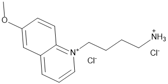 N-(4-Aminobutyl)-6-methoxyquinolinium chloride