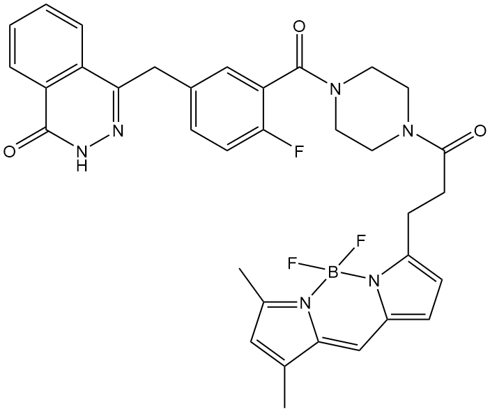 Olaparib-bodipy FL,cas:1380359-84-1 