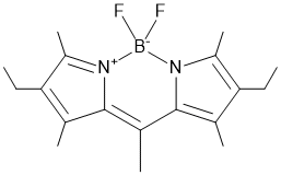 1,3,5,7,8-Pentamethyl-2,6-diethylpyrromethene-BODIPY,cas:131083-16-4