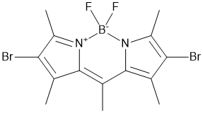 1,3,5,7,8-Pentamethyl-2,6-dibormo-BODIPY,cas:134382-52-8