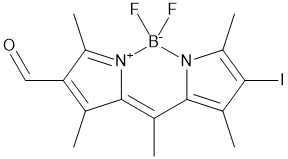 1,3,5,7,8-Pentamethyl-2-iodo-6-formyl-4,4-difluoro-4-bora-3a,4a-diaza-s-indacene