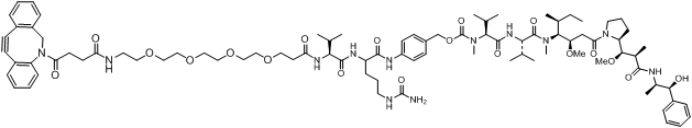 DBCO-PEG4-vc-PAB-MMAE,cas: 2129164-91-4