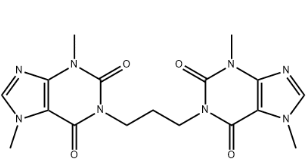 1,1-Trimethylenedi-theobromine,cas74857-22-0