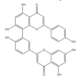 Amentoflavone,cas:1617-53-4