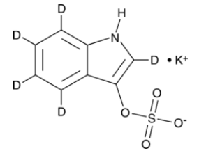 Indoxyl Sulfate-d5 (potassium salt),cas:1644451-34-2