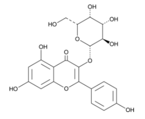 Kaempferol 3-O-galactoside,cas:23627-87-4