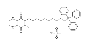 Mitoquinone mesylate (Mitoquinone methanesulfonate),cas:845959-50-4