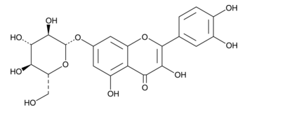 Quercetin-7-O-β-D-Glucopyranoside,cas:491-50-9