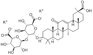 Dipotassium glycyrrhizinate 98% CAS68797-35-3