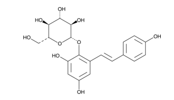 2,3,5,4-Tetrahydroxyl-diphenylethylene 2-O-β-D-Glucoside,cas:82373-94-2