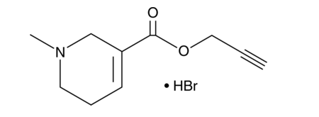 Arecaidine propargyl ester (hydrobromide),cas:116511-28-5