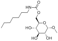 Methyl 6-O-(N-heptylcarbamoyl)-α-D-glucopyranoside 98%   CAS：115457-83-5