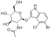 5-Bromo-4-chloro-3-indolyl N-acetyl-β-D-glucosaminide >= 95 % cas4264-82-8