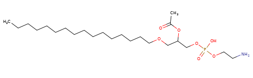 1-Hexadecyl-2-acetyl-sn-glycero-3-phosphoethanolamine,cas:79637-91-5