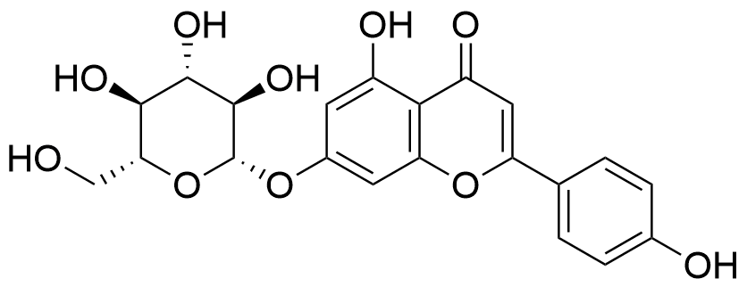 Apigenin 7-glucoside BR  cas:578-74-5