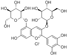 Delphinidin-3,5-diglucoside ≥95% cas:17670-06-3