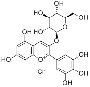 Delphinidin-3-O-Glucoside≥98%(HPLC)  cas:6906-38-3