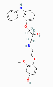 4-Hydroxyphenyl Carvedilol D5,cas:1261395-96-3