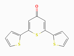 4H-Thiopyran-4-one,2,6-di-2-thienyl,cas:62461-54-5